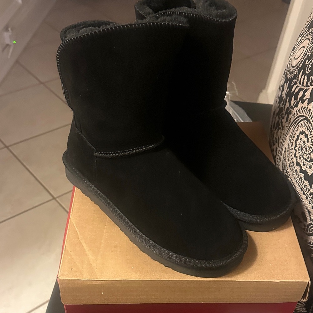 Style & Co. Black Winter Boots